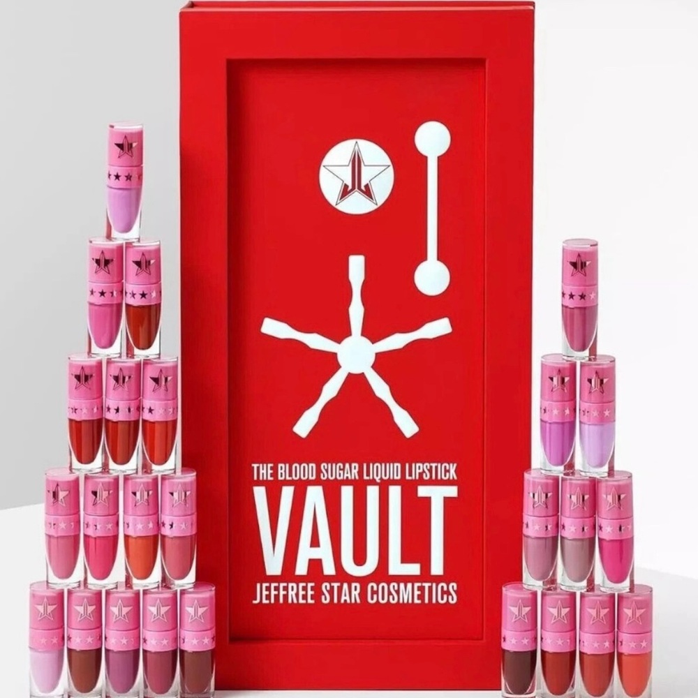 Jeffree Star Cosmetics “The Vault - Blood Sugar” 25 Pcs Liquid Lipstick 💄💋💄